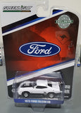 1/64 GREENLIGHT WHITE FORD FALCON XB V8 COUPE MUSCLE CAR NEW ON CARD